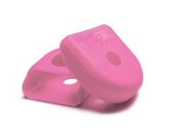 Race Face Crank Boot 2-pack, Ochrana Carbonových Klik Růžová
