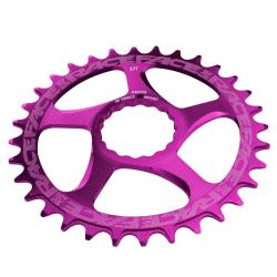 RACE FACE Single Direct Mount, N/w 30t 10-12spd fialový převodník