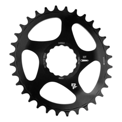 RACE FACE Single Direct Mount Oval, N/w 34t 10-12spd černý převodník