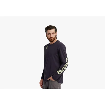 RACE FACE SOFTGOODS Commit Tech Top černý pánský cyklodres