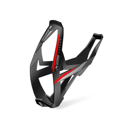 Raceone Košík láhve Cage X-25 carbon černý/červený