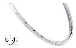 Force Ráfek PRIME 622x21, 36děr, stříbrný