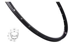 MACH 1 Ráfek MACH1 NEO DISC 622 x 19, 32 děr, černý