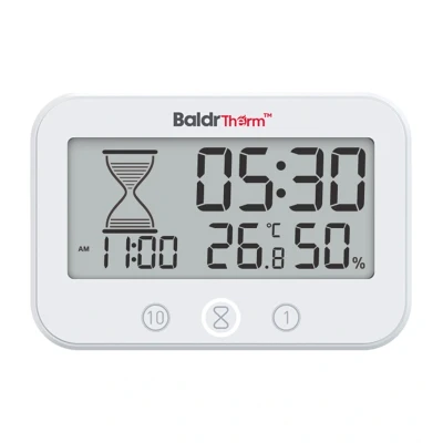 RainPoint BALDRTHERM B0549STH bílý koupelnový časovač