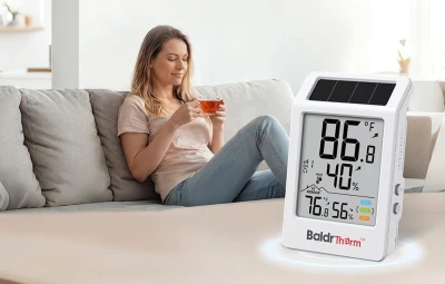 RainPoint BALDRTHERM B0707 solární termohygrometr