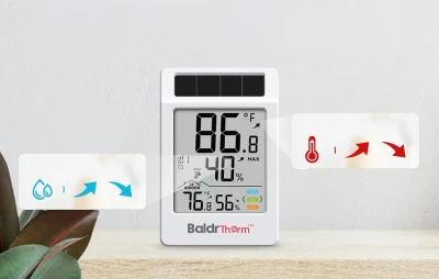 RainPoint BALDRTHERM B0707 solární termohygrometr