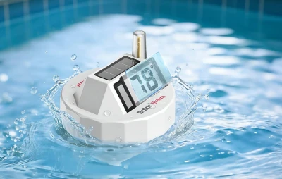 RainPoint BALDRTHERM HCS0706 bílý bazénový Wi-Fi teploměr se snímačem a jednotkou