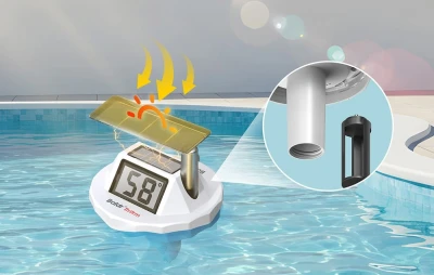 RainPoint BALDRTHERM HCS0706 bílý bazénový Wi-Fi teploměr se snímačem a jednotkou