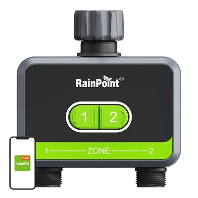 Rainpoint Dvouzónový ovladač zavlažování s aplikací Rainpoint Dvouzónový ovladač zavlažování s aplikací