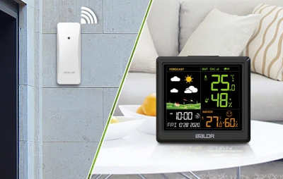 RainPoint BALDRTHERM B0389WST2H2-V1 meteorologická stanice s venkovním čidlem