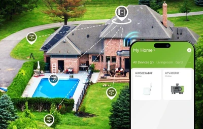 Rainpoint Řídicí jednotka zavlažování WiFi se 4 zónami a bránou