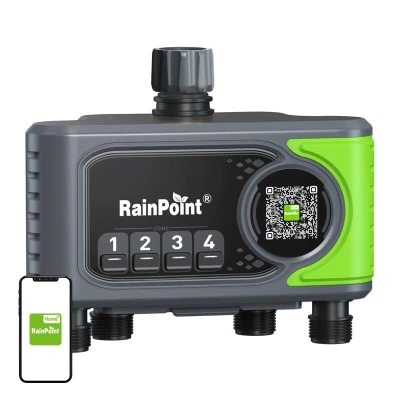 Rainpoint Řídicí jednotka zavlažování WiFi se 4 zónami a bránou