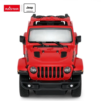 Rastar RC auto Jeep Wrangler Rubicon 1:14 červená