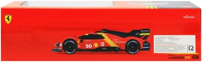 RASTAR RC Auto závodní Ferrari 499P na vysílačku 2,4GHz na baterie