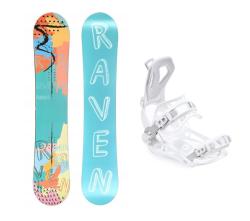 Raven Anna snowboard + Raven Fastec FT360 white vázání Raven Anna snowboard + Raven Fastec FT360 white vázání