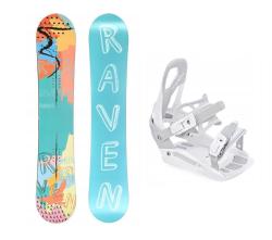 Raven Anna snowboard + Raven S230 White viazanie