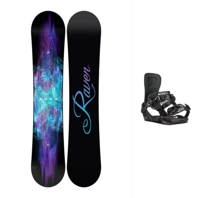 Raven Aura dámský snowboard + Gravity Rise black snb vázání