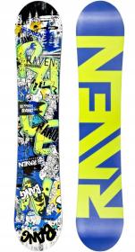 Raven Bang junior dětský snowboard + Croxer MP180 snb vázání