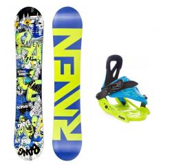Raven Bang junior dětský snowboard + Raven s160 dětské vázání