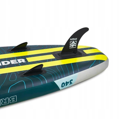 Raven BreezeRider 340 cm Navy/Lime paddleboard + sedačka + držák GoPro