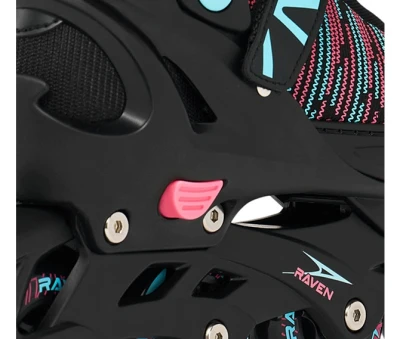 Raven Cande Black/Blue/Pink brusle dětské brusle 2v1