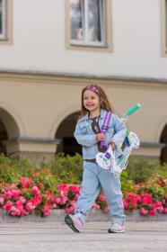 Raven Celia White Neo Chrome 145mm s ruční brzdou