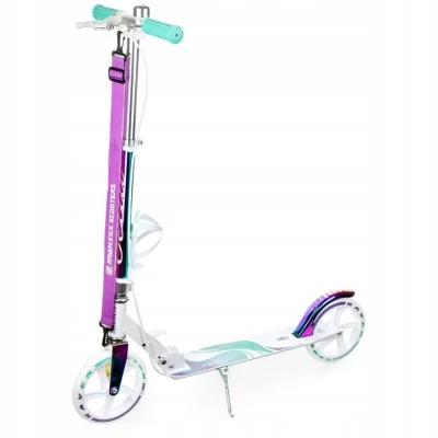 Raven Celia White Neo Chrome ABEC9 200mm s ruční brzdou (VÝPRODEJ)