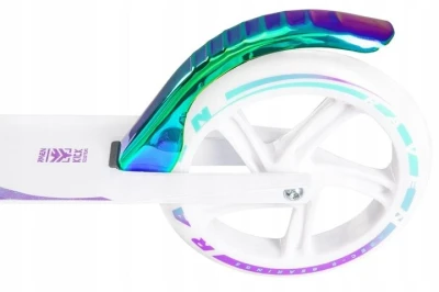 Raven Celia White Neo Chrome ABEC9 200mm s ruční brzdou (VÝPRODEJ)