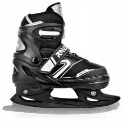 Raven Helixi BLACK/GREY dětské kolečkové brusle 2v1 - svítící kola