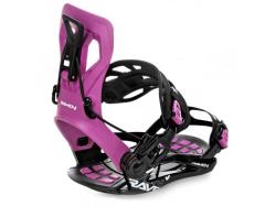 Raven Dahlia Carbon Mint/Pink dámský snowboard + Raven Fastec FT360 black/fuchsia vázání