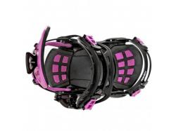 Raven Dahlia Carbon Mint/Pink dámský snowboard + Raven Fastec FT360 black/fuchsia vázání + Raven Diva boty