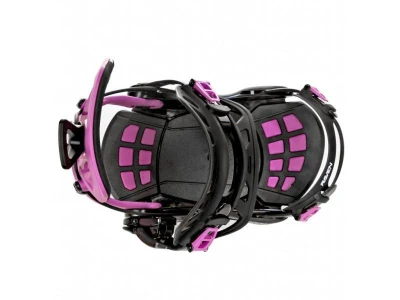 Raven Dahlia Carbon Mint/Pink dámský snowboard + Raven FT360 black/fuchsia vázání + Gravity Aura Atop black obuv