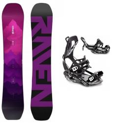 Raven Destiny dámsky snowboard + Raven FT360 black viazanie