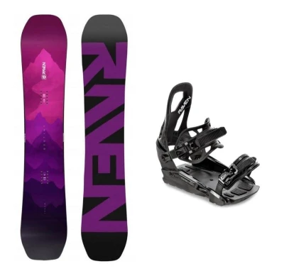 Raven Destiny dámský snowboard + Raven S230 Black vázání + sleva 300,- na příslušenství Raven Destiny dámský snowboard + Raven S230 Black vázání + sleva 300,- na příslušenství