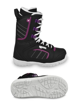 Raven Destiny snowboard + Raven Fastec FT360 black/fuchsia vázání + Raven Diva boty