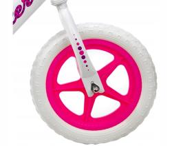 Croxer Cadea 12 white/pink dětské odrážedlo