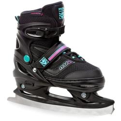 Raven Drill mint/pink dětské brusle 2v1 POUZE EU 38-41, dámský (se zoubky) (VÝPRODEJ)