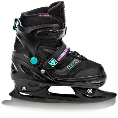 Raven Drill mint/pink dětské brusle 2v1 POUZE EU 38-41, dámský (se zoubky) (VÝPRODEJ)