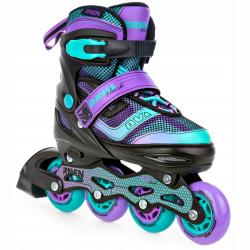 Raven Drill VIOLET/MINT dětské brusle 2v1