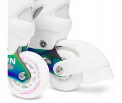 Raven Drill White/Neo Chrome 3v1 detské kolieskové korčule