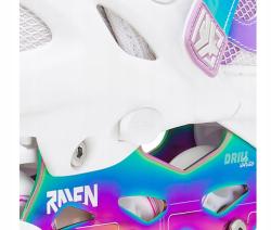 Raven Drill White/Neo Chrome 4v1 detské kolieskové korčule