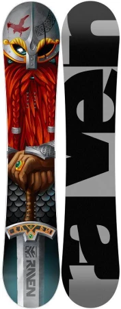 Raven Dwarf pánský snowboard + Hatchey Fastec snowboardové vázání