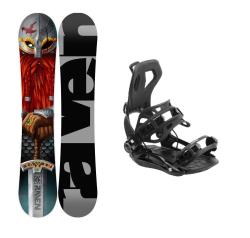 Raven Dwarf pánský snowboard + Hatchey Fastec snowboardové vázání Raven Dwarf pánský snowboard + Hatchey Fastec snowboardové vázání