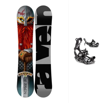 Raven Dwarf pánský snowboard + Raven FT360 black vázání