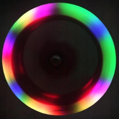 Raven Elena black 145mm skládací koloběžka + led kolečka
