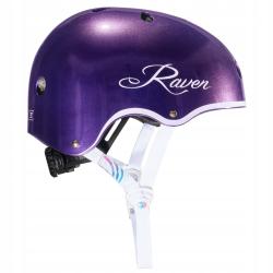 Raven Essto purple helma