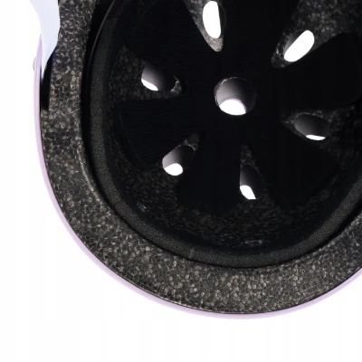 Raven Essto violet/mint dětská helma na brusle, skate a koloběžku