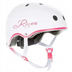 Raven Essto white/pink helma