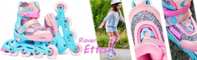 Raven Etta 3v1 dětské inline brusle