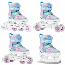 Raven Etta Violet 4v1 dětské brusle